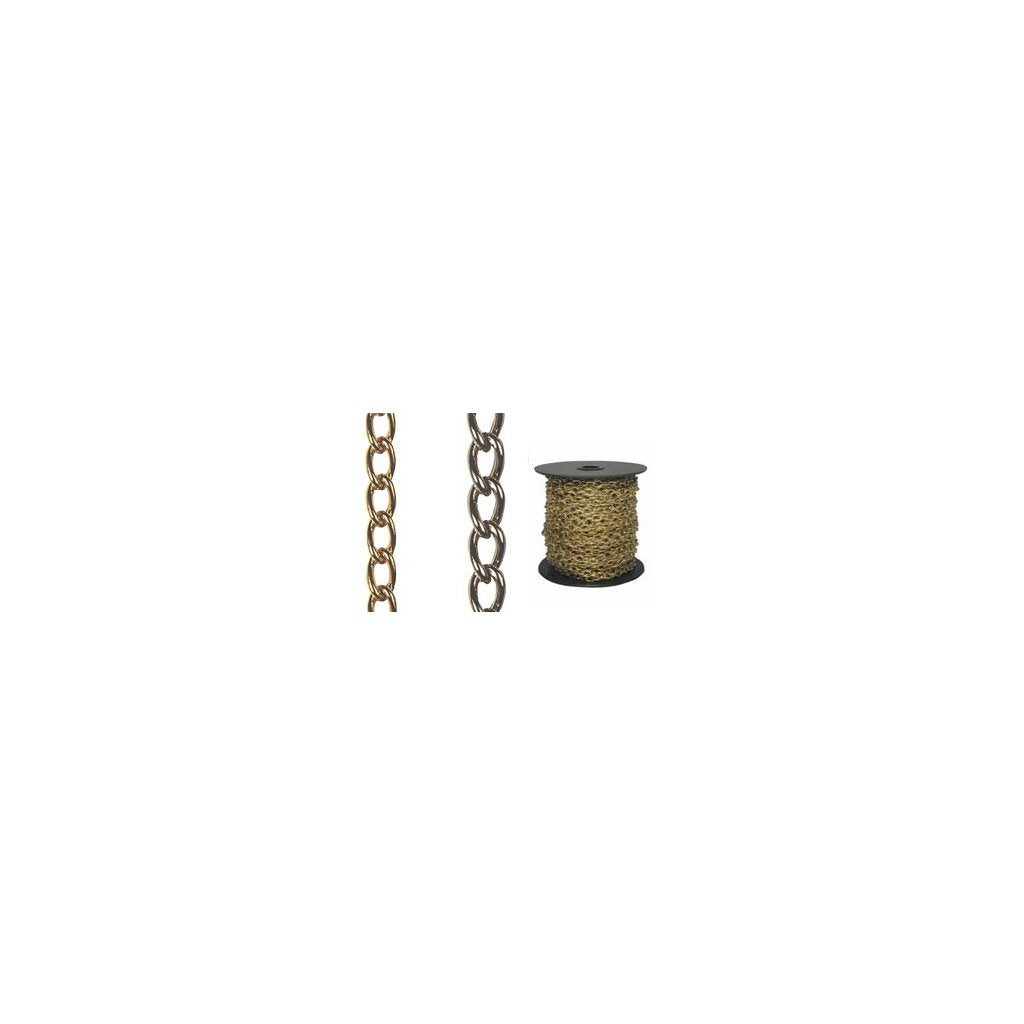 Catena Decorativa Ritorta Nichelata Ø1,5mm x 25m - Modello G900/F