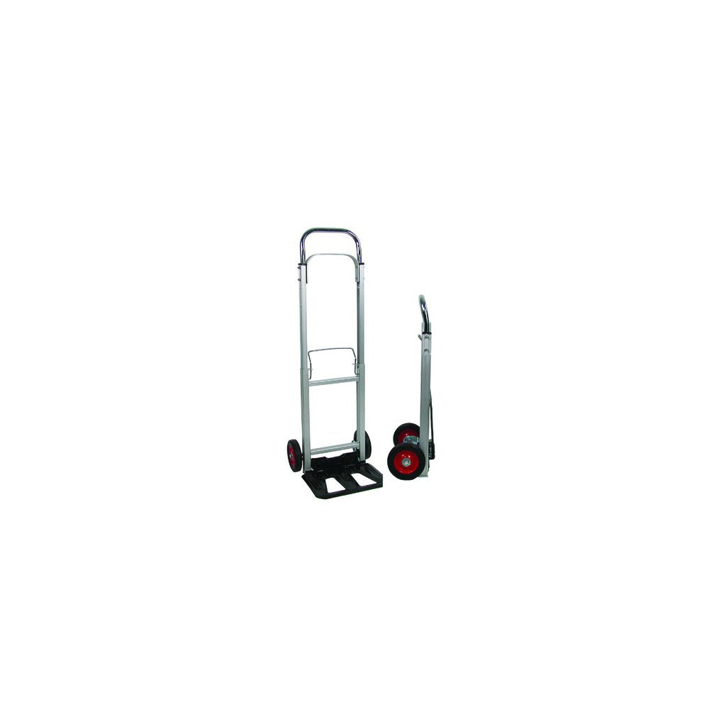 Carrello Portatutto Pieghevole in Alluminio/Ferro - CapacitÃ  90 Kg