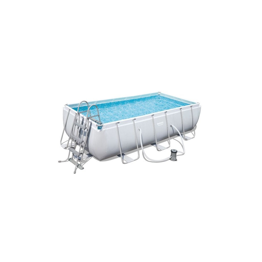 Piscina Rettangolare Bestway Power Steel 404x201x100 cm con Pompa - Modello 56441