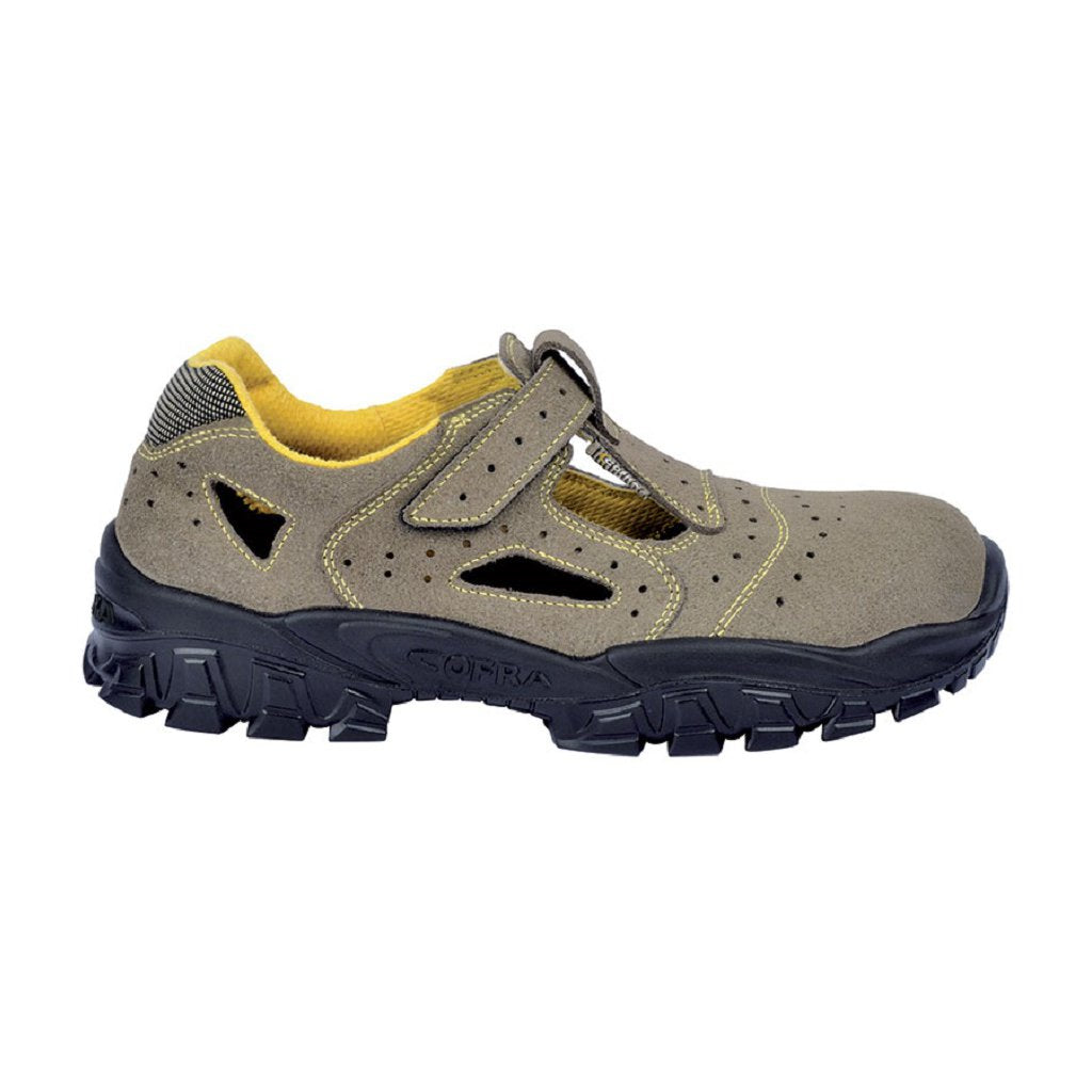 Scarpe Cofra Sandalo Beige New Brenta S1P SRC Taglia 40