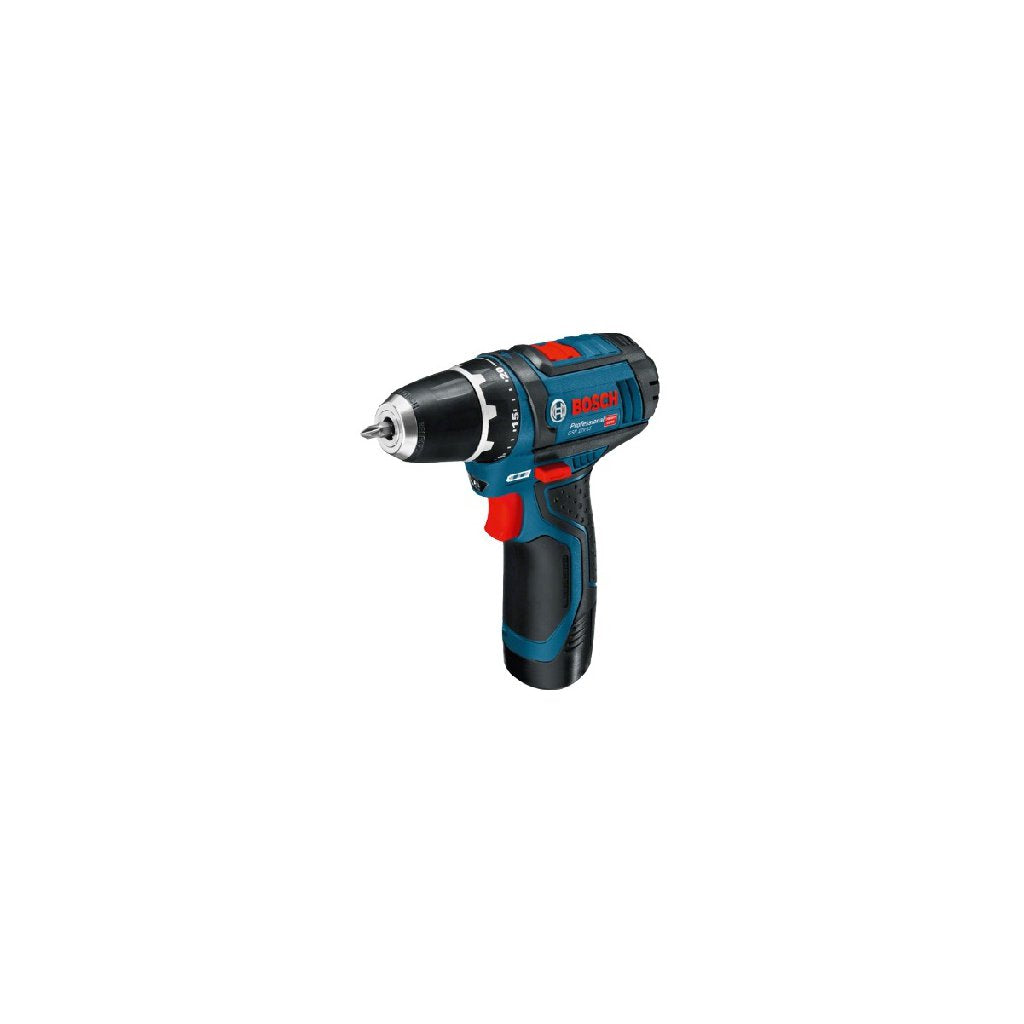 BOSCH Trapano Avvitatore 12V con 2 Batterie GSR 12V-15