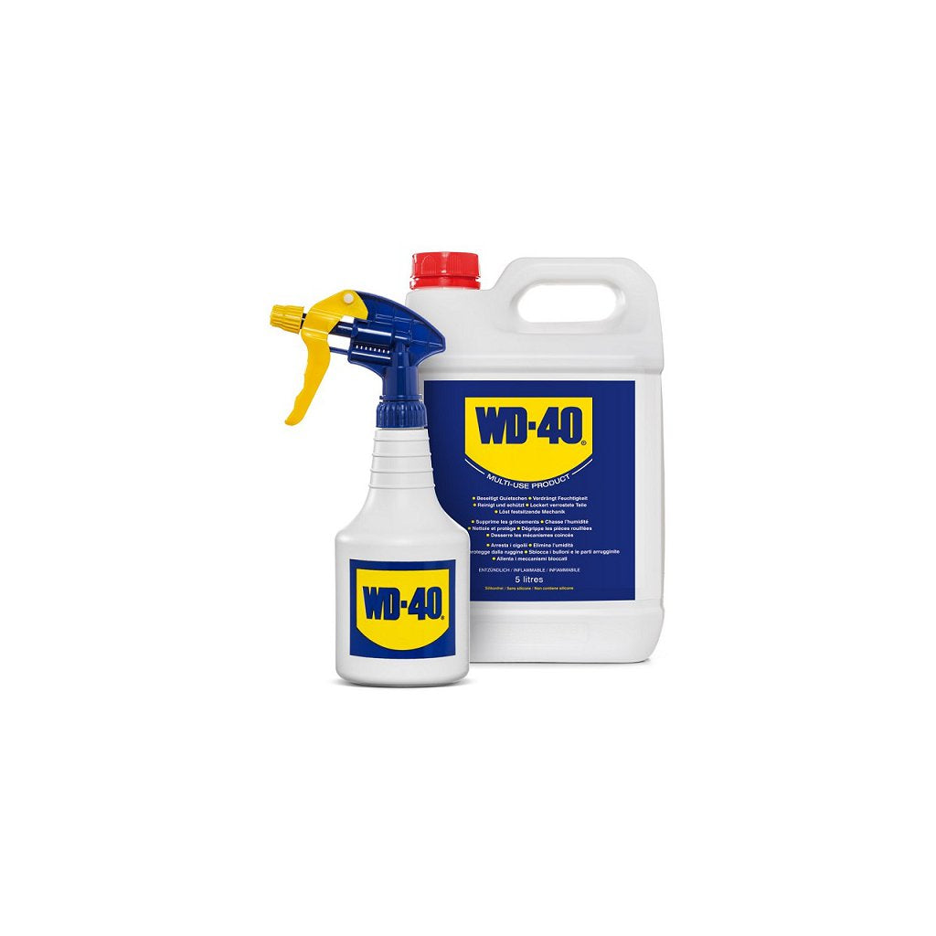 WD-40 Lubrificante con Dosatore, Tanica da 5 Litri - Art. 44506