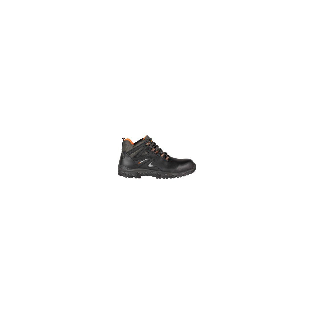 Scarpe Cofra Alte in Pelle Nera Ascent S3 SRC Taglia 41