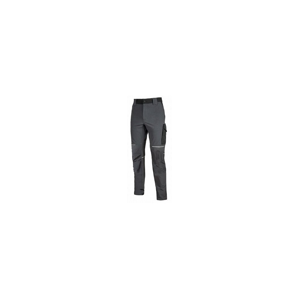 UPOWER Pantalone Estivo World Asfalto Grigio Taglia XL