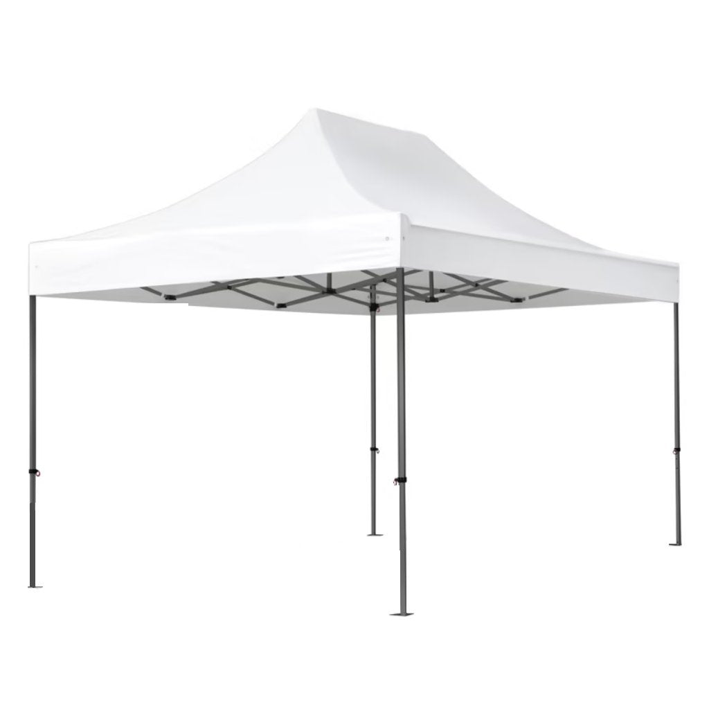 Gazebo Veloce Bianco 3x4,5 in Alluminio Professionale