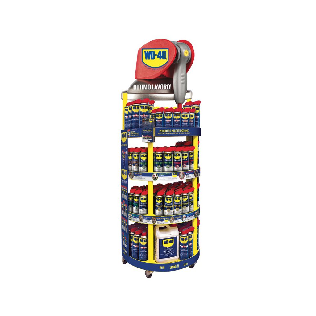 Espositore da Terra Vuoto per 165 Pezzi WD-40 Multifunzionale + Specialist Art. M00670