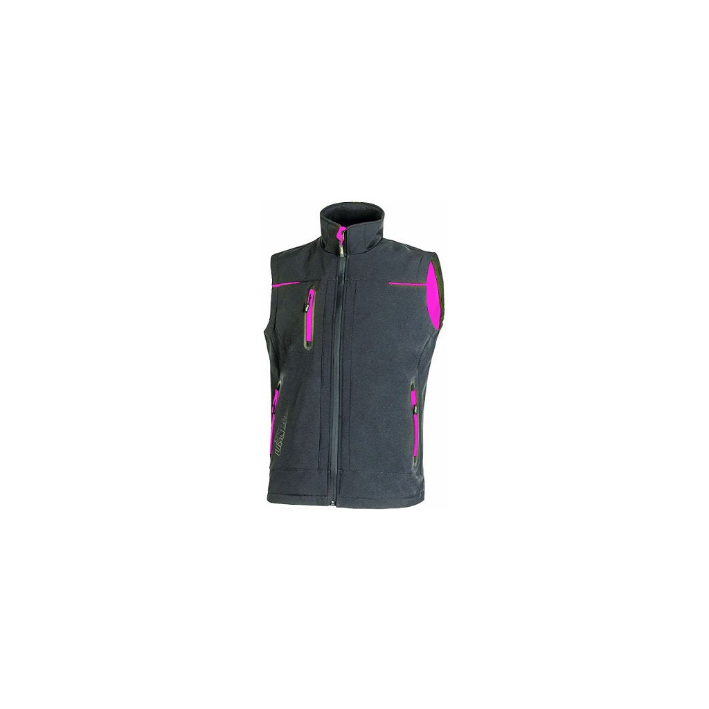 Gilet Invernale da Donna UPOWER Universe Grigio e Fucsia TG.L