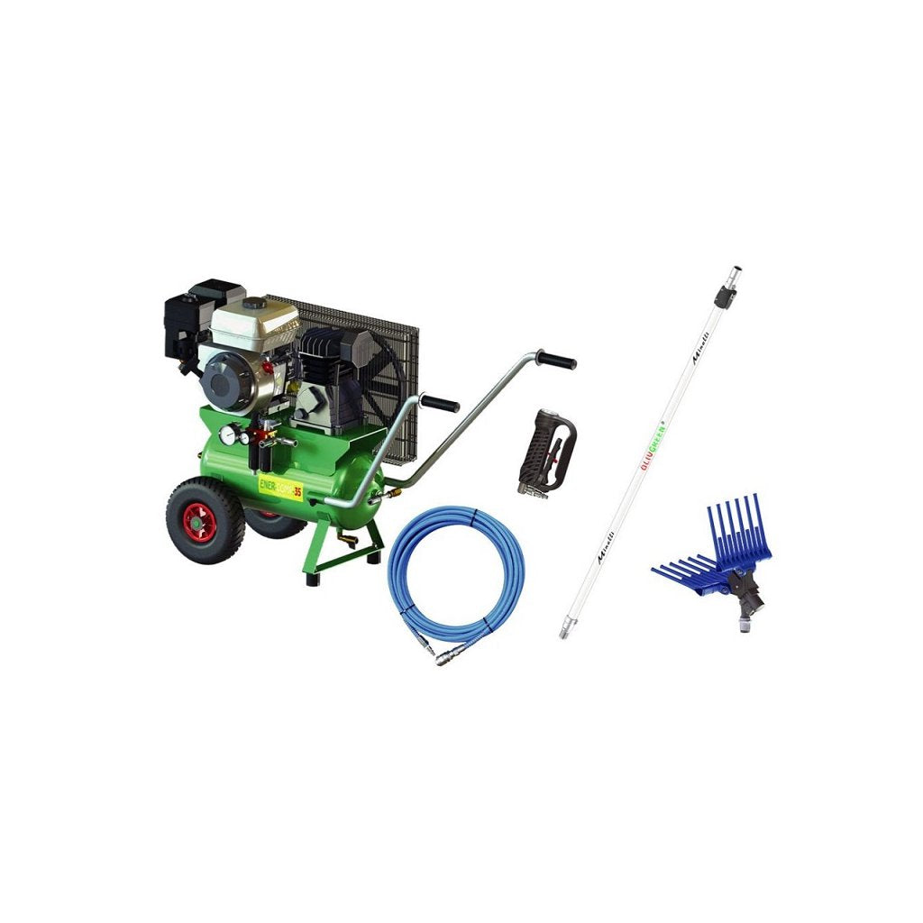 Minelli Motocompressore Ener Comp 35/24C con Kit, 11 Litri