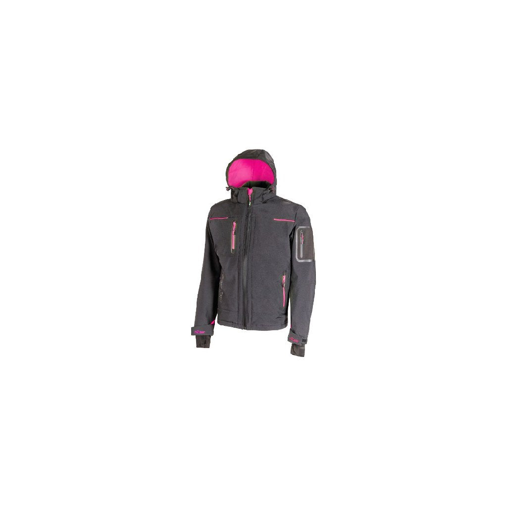 Giacca Invernale da Donna UPOWER, Colore Space Grey e Fucsia, Taglia M