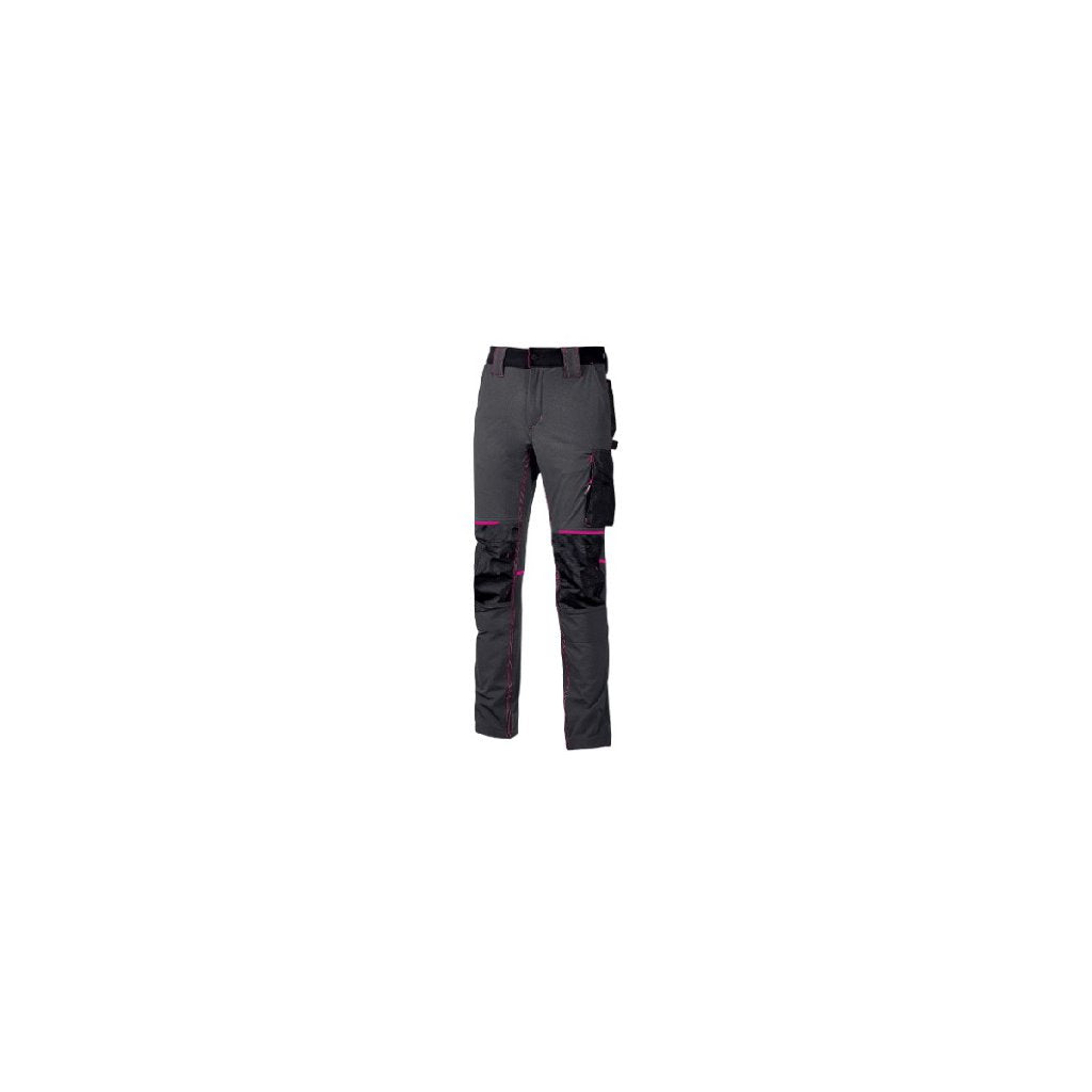 UPOWER Pantalone Donna Invernale Atom Grigio Fucsia Taglia XL